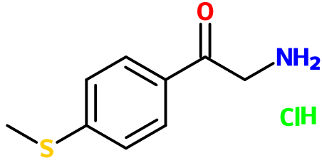 (图片) MC085054 2-[4-(Methylsulfanyl)phenyl]-2-oxoethanaminium chloride